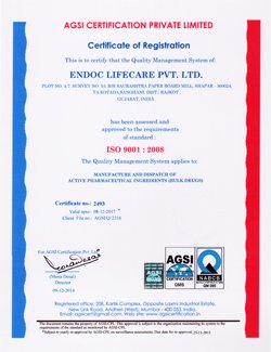 AGSI Certificate